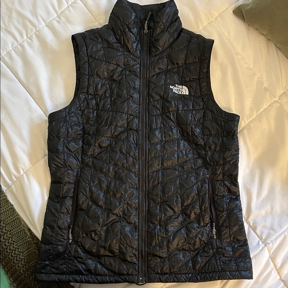 The North Face Dark Quilted Vest